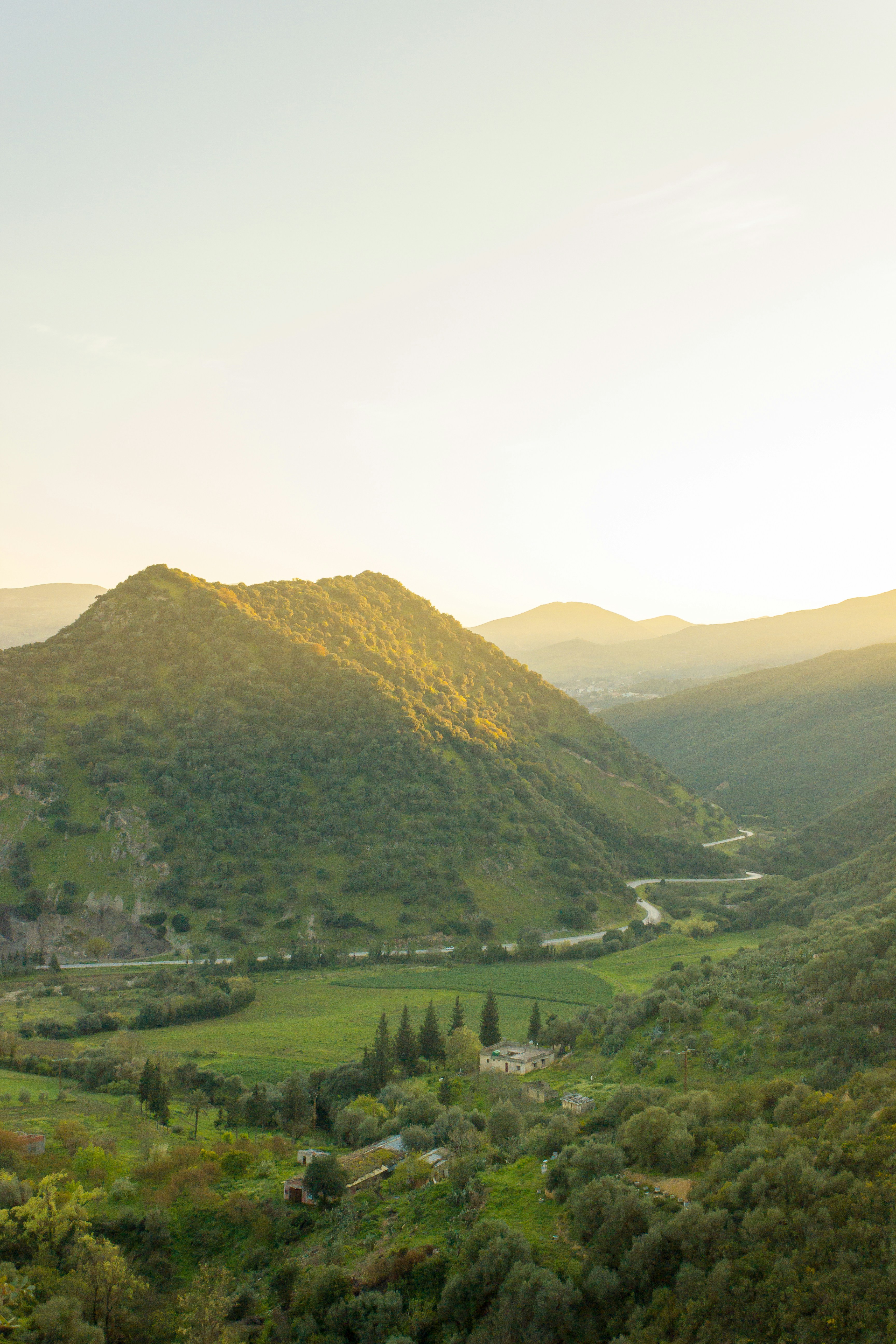 The land in a quiet promise of timeless beauty