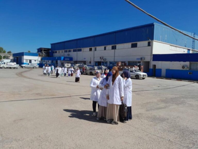 Sortie pédagogique des étudiants de Master Biochimie Appliquée chez GIPLAIT