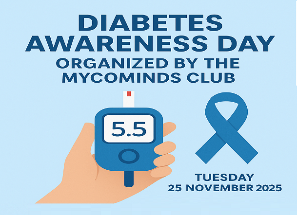 يَوْمٌ تَحْسِيسِيّ حَوْلَ دَاء السُّكَّرِي لِنَادِي MYCOMINDS