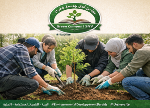 Campagne de plantation d’arbres à la Faculté des Sciences de la Nature et de la Vie