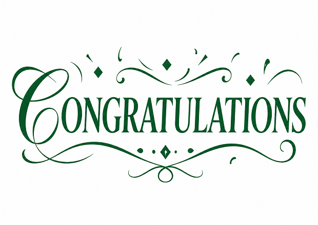 Congratulations