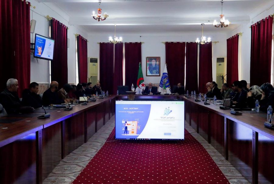 إنعقاد اجتماع تنسيقي بمقر مديرية الجامعة Tenue d'une réunion de coordination au siège de la Direction de l'Université