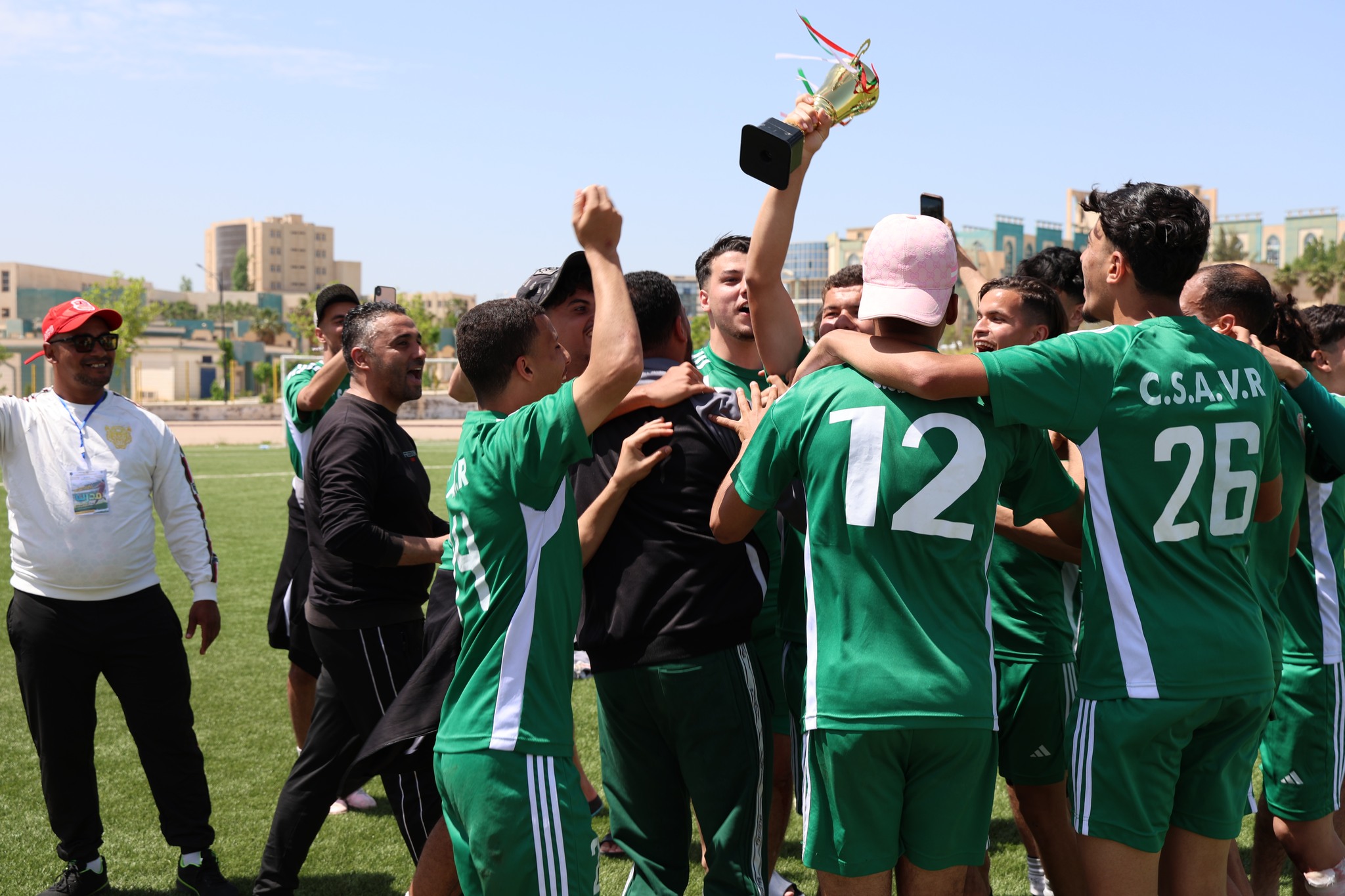 تتويج الفائزين بالكأس